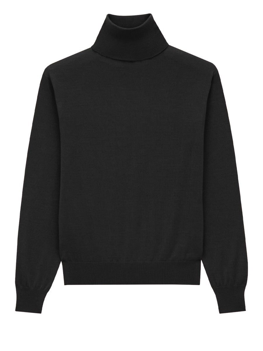 Saint Laurent - CASHMERE, WOOL AND SILK TURTLENECK PULLOVER cashmere-wool-and-silk-turtleneck-pullover_9afaaae8-9423-4ffc-8820-48e9aa4e3b96