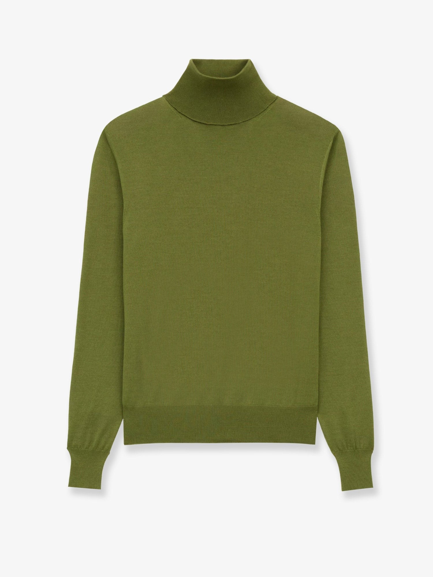 Cashmere, wool and silk turtleneck sweater