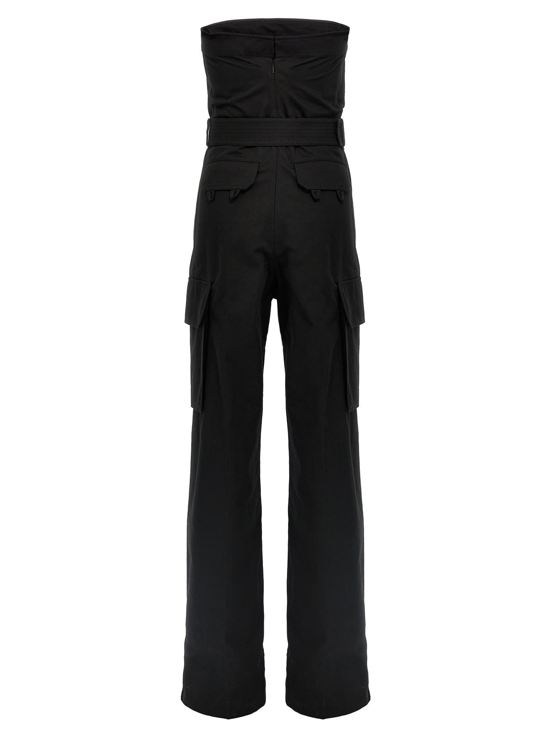 Saint Laurent - 'Cassandre' bustier jumpsuit Black 36 FR