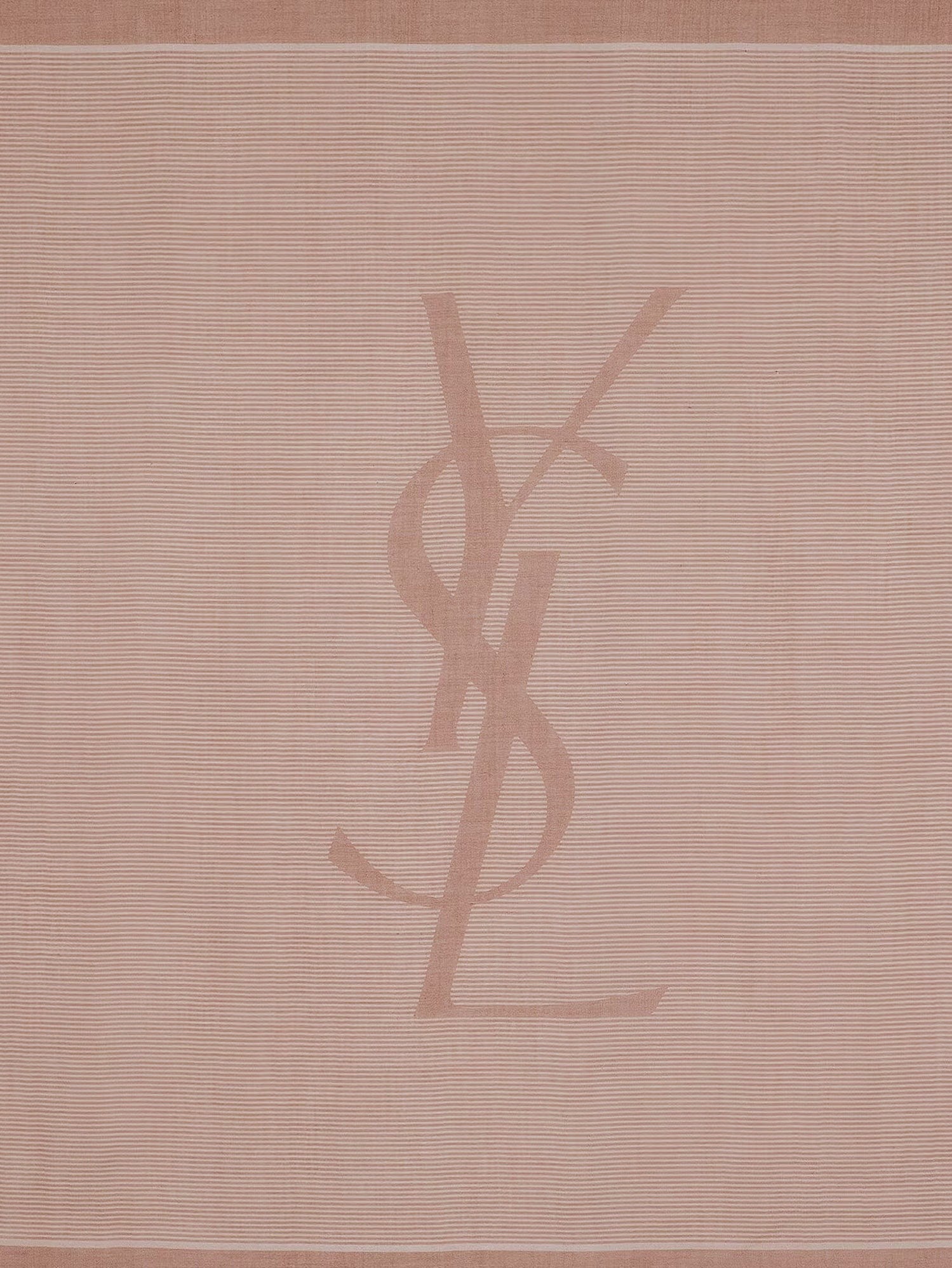 Saint Laurent Saint Laurent - Cassandre cashmere and silk foulard