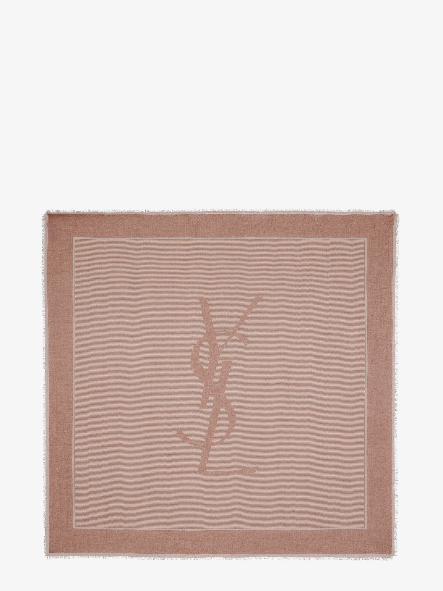 Saint Laurent Cassandre cashmere and silk foulard
