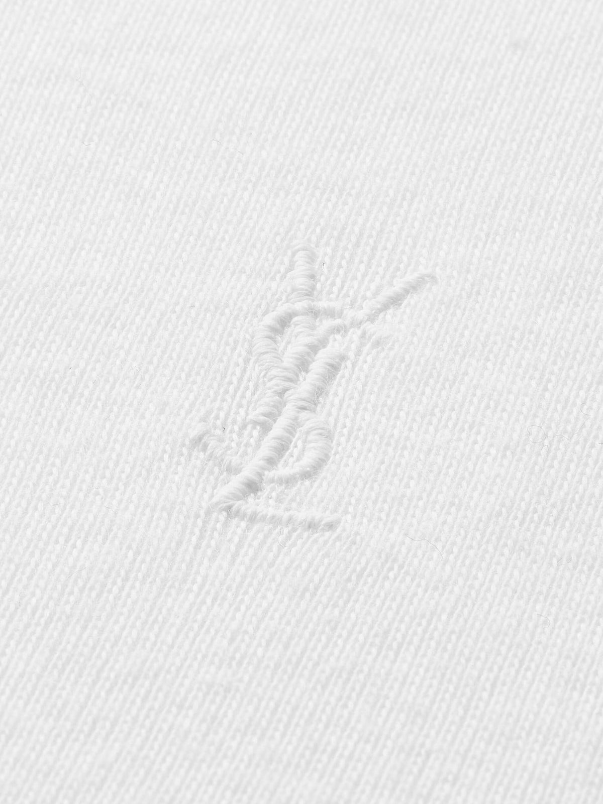 Saint Laurent - Cassandre certified cotton t-shirt