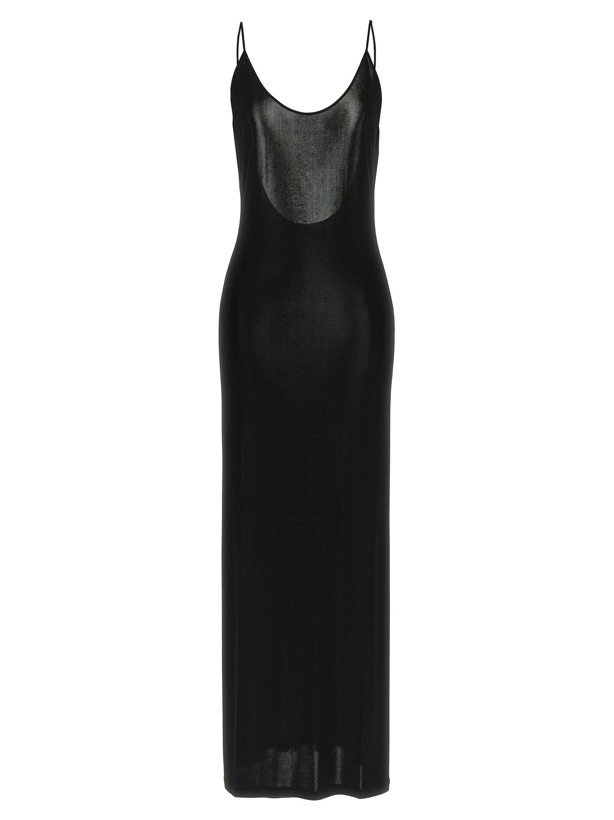 Saint Laurent - 'Cassandre' chain dress Black L