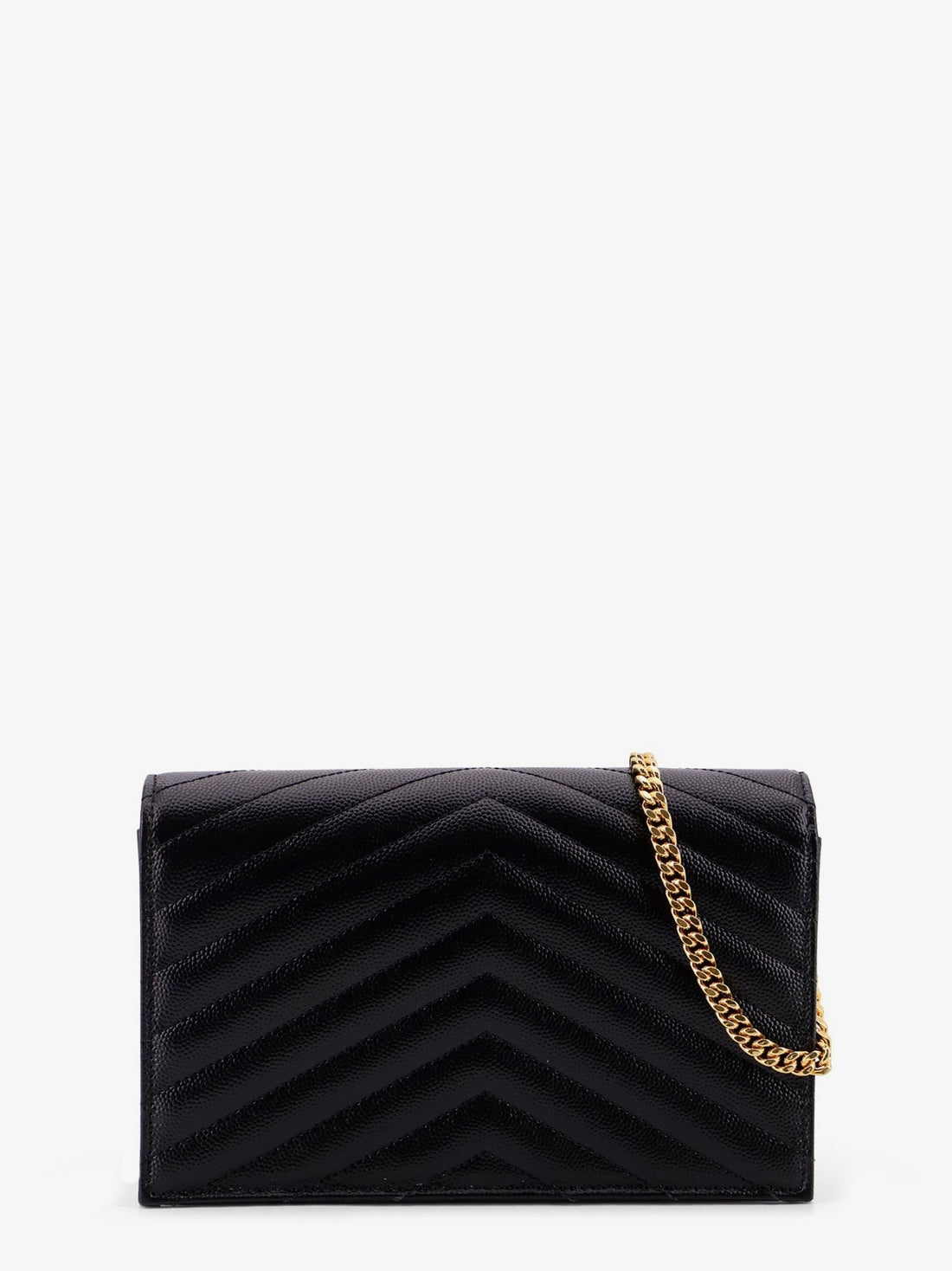 Saint Laurent - Cassandre Envelope Clutch Crossbody Bag with Chain cassandre-envelope-clutch-crossbody-bag-with-chain