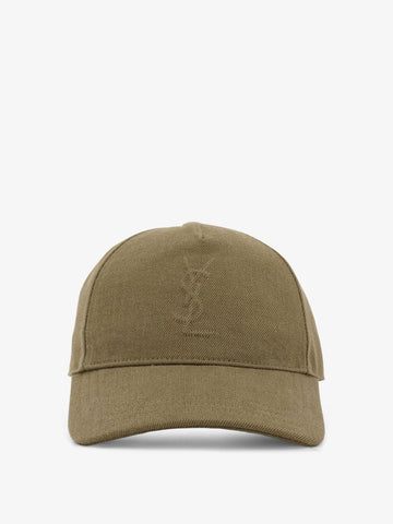 Saint Laurent Saint Laurent - Cassandre logo denim hat