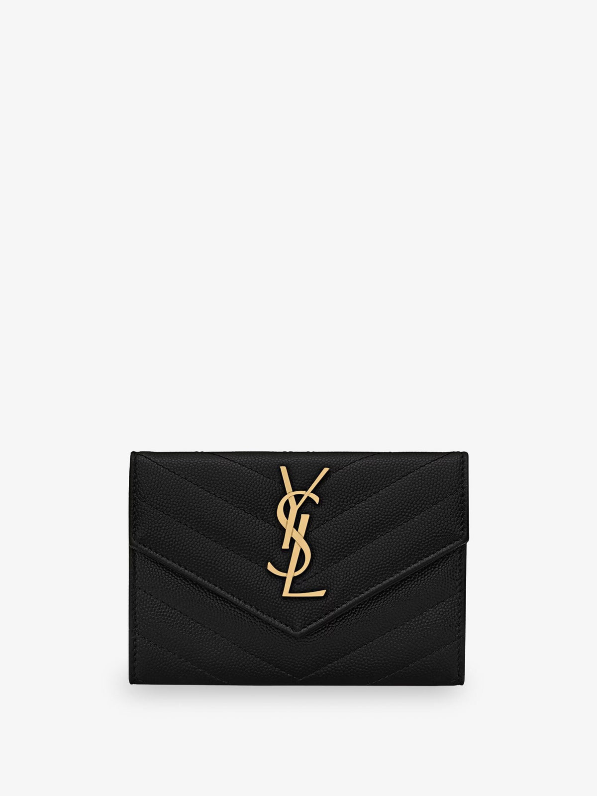 Saint Laurent - Cassandre matalassé leather wallet