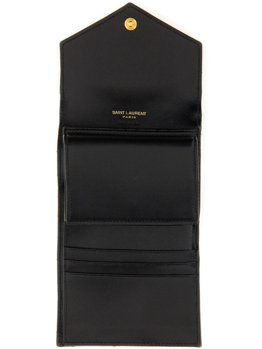 "CASSANDRE" MATELASSÉ MULTI-FOLD WALLET