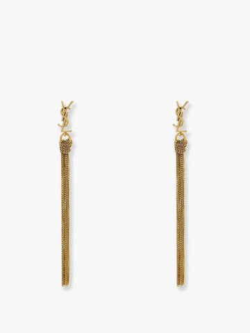 Saint Laurent Saint Laurent - Cassandre metal earrings