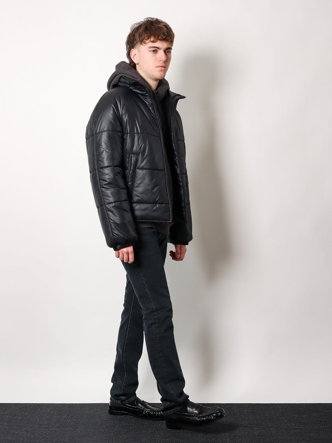 Cassandre padded and quilted nylon jacket