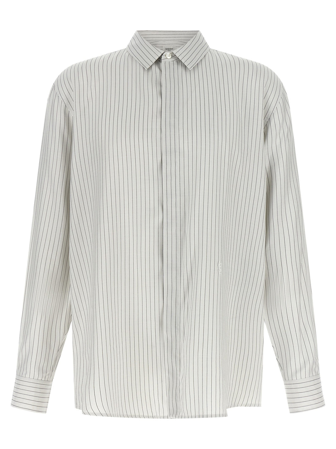Saint Laurent - 'Cassandre' shirt White Black