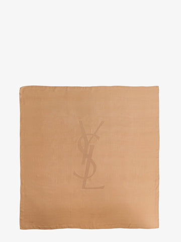 Saint Laurent Cassandre silk scarf