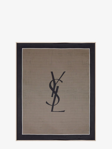 Cassandre striped silk charmeuse stole