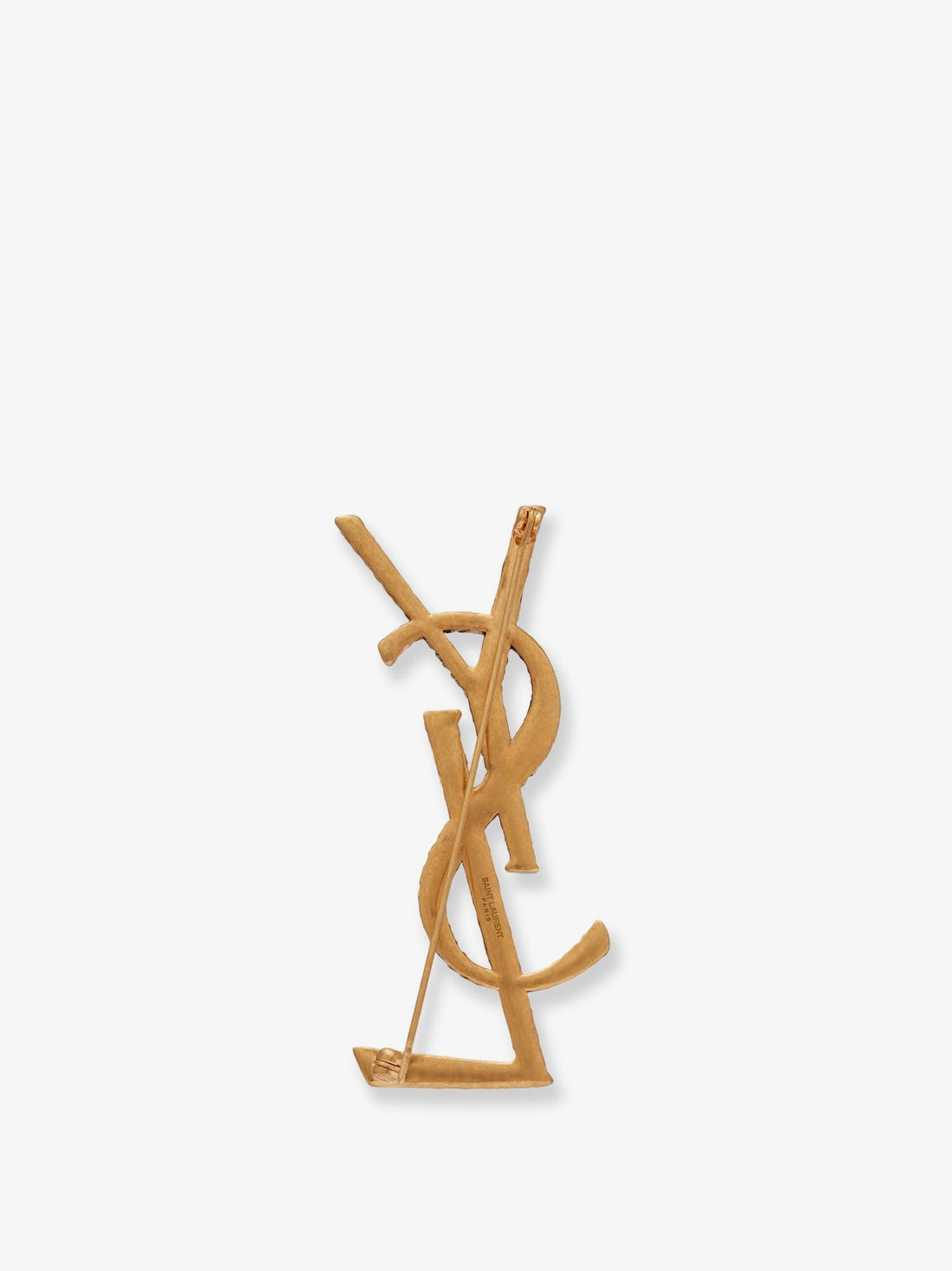 Cassandre YSL metal brooch