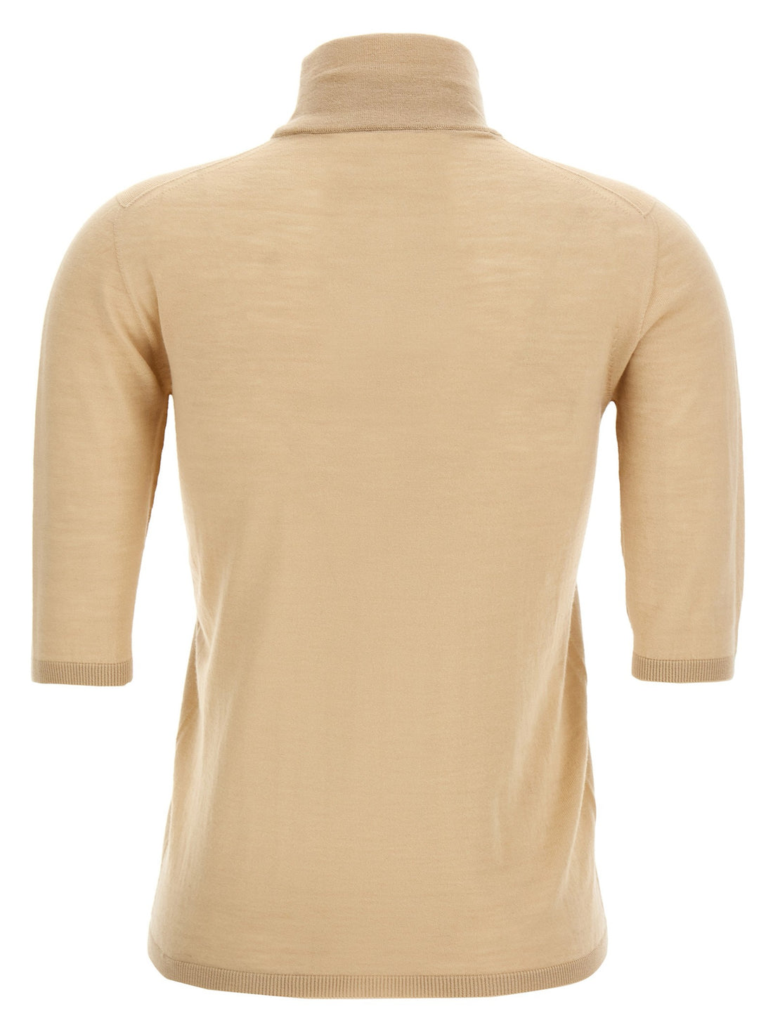 Max Mara - 'Cecina' turtleneck sweater beige XXL