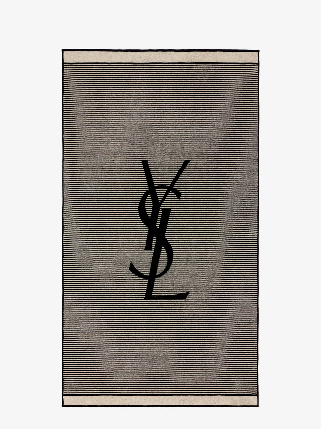 Saint Laurent - Certified cotton striped beach towel certified-cotton-striped-beach-towel