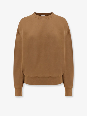 Saint Laurent Certified cotton sweatshirt with logoed label