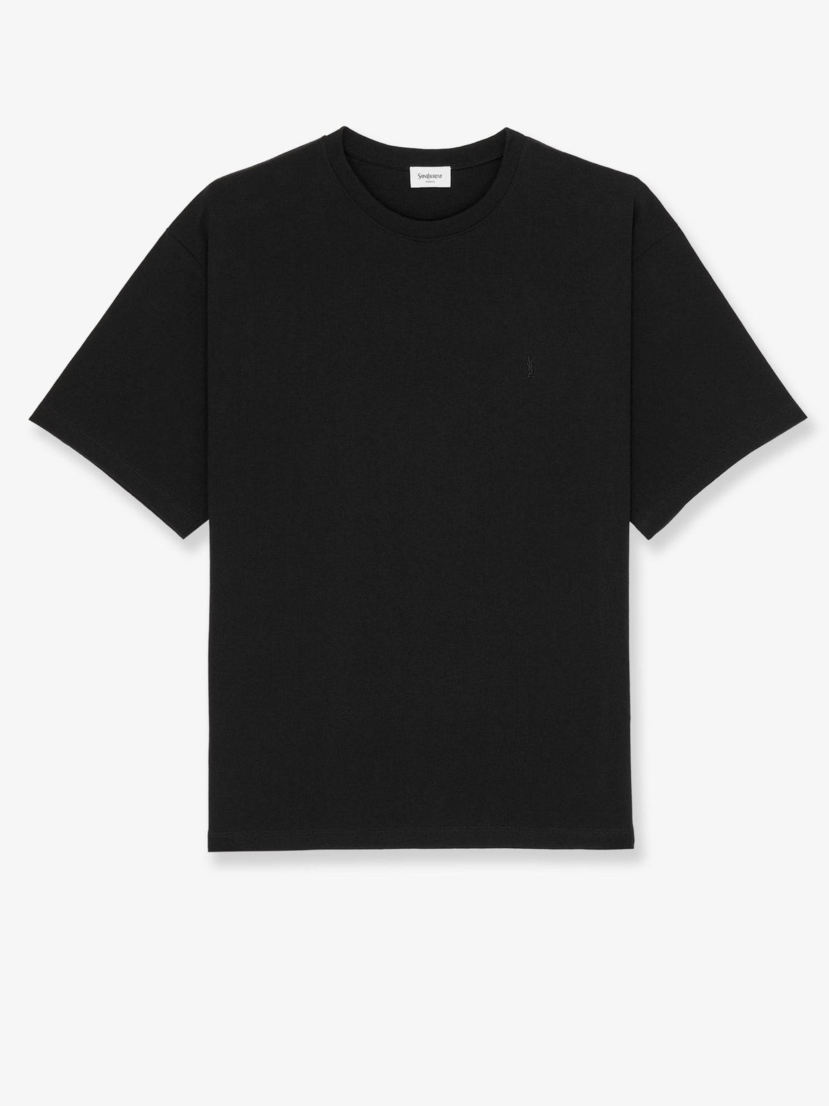 Saint Laurent - Certified cotton t-shirt noir