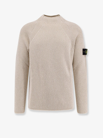 Certified virgin wool and cotton sweater