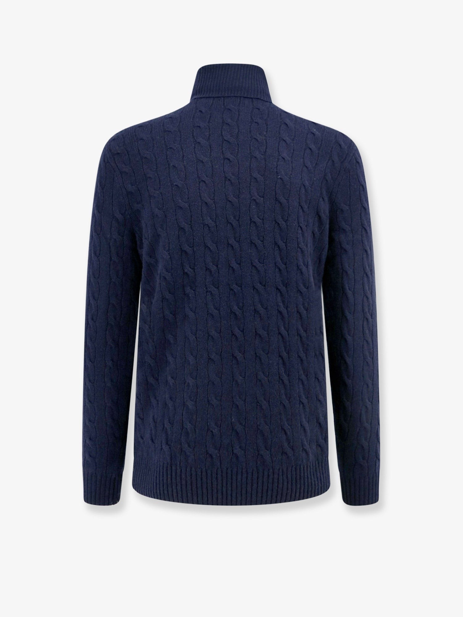 Certified wool and cashmere turtleneck
