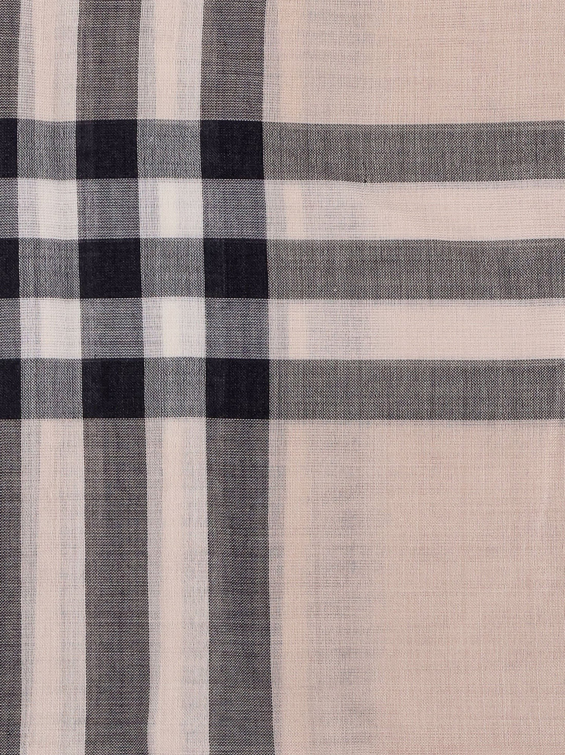 Certified wool and silk scarf