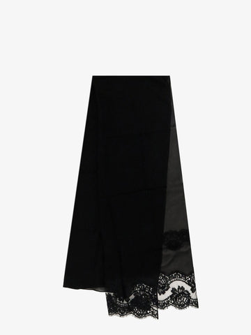 Dolce & Gabbana Chador silk and cotton scarf