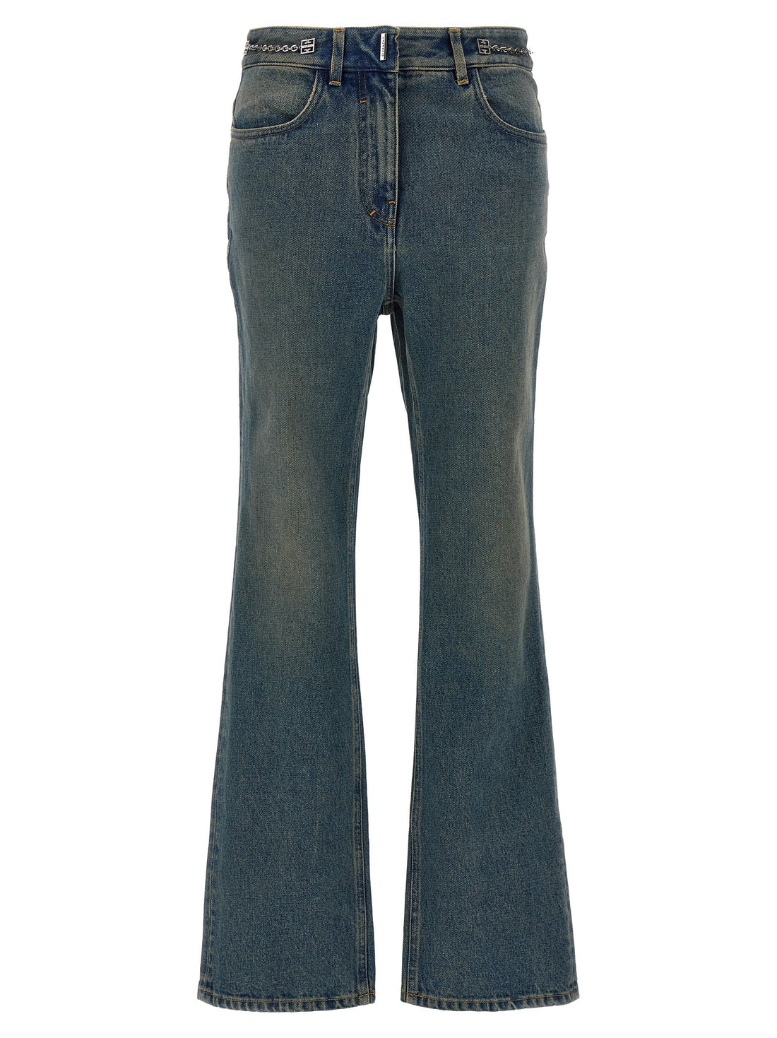Givenchy - Chain jeans with logo Blue