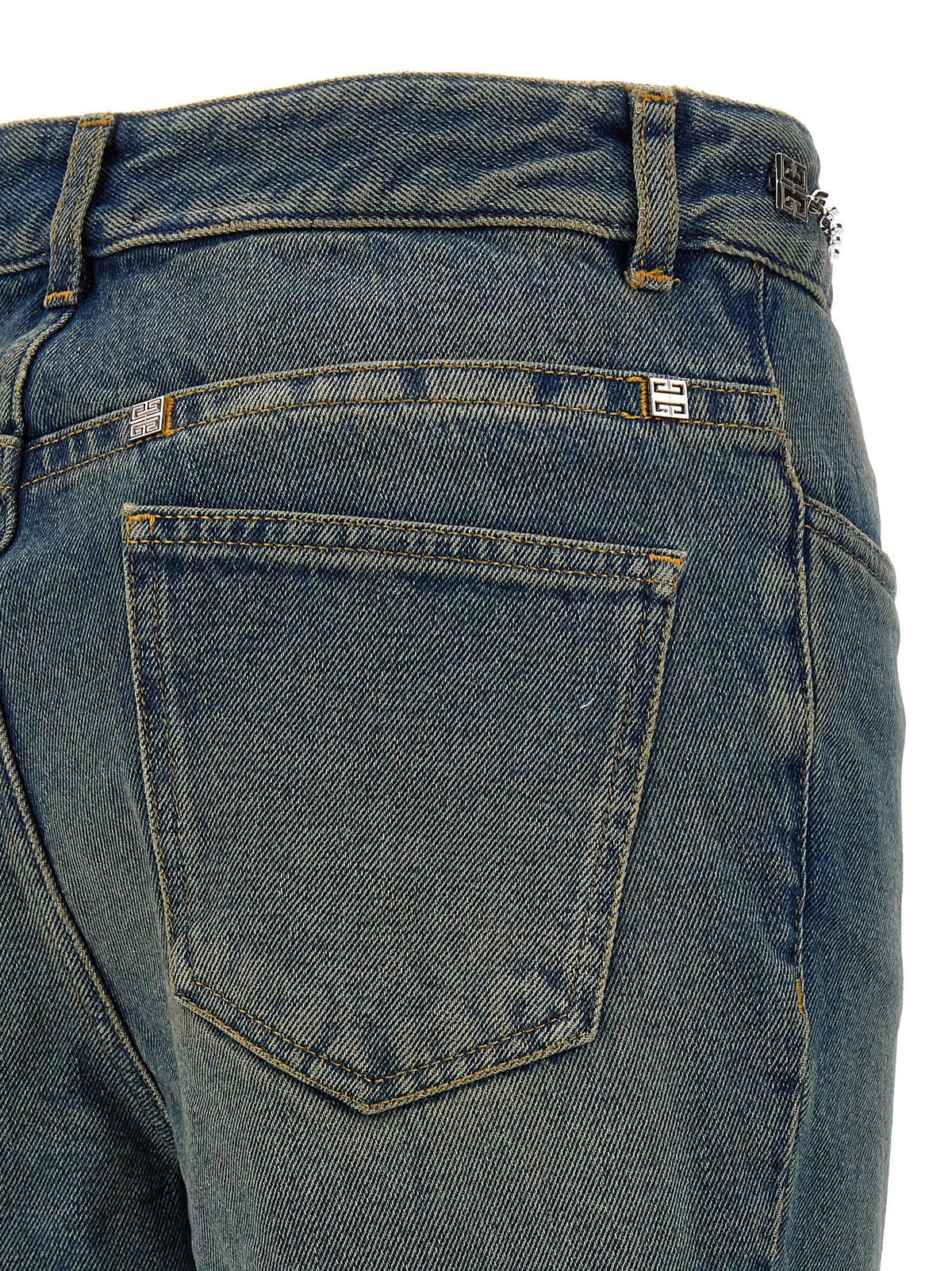 Givenchy - Chain jeans with logo chain-jeans-with-logo_d149051e-26e0-4e1a-ace3-c5c28db9c287