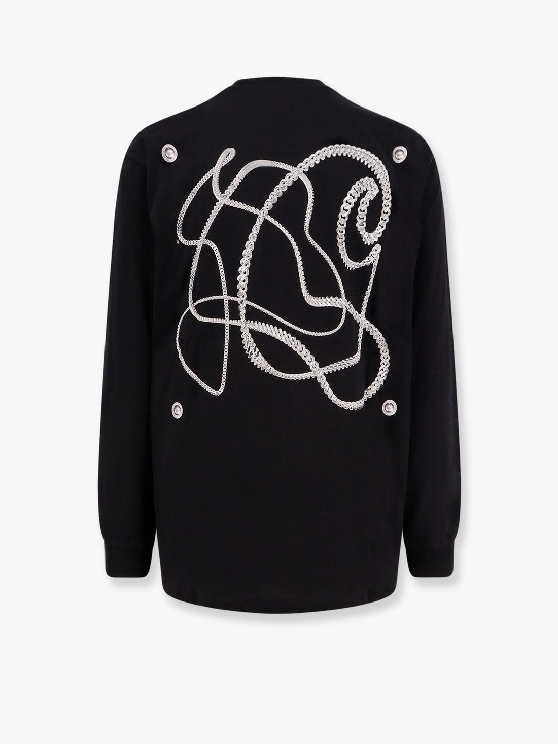 Chain link organic cotton t-shirt