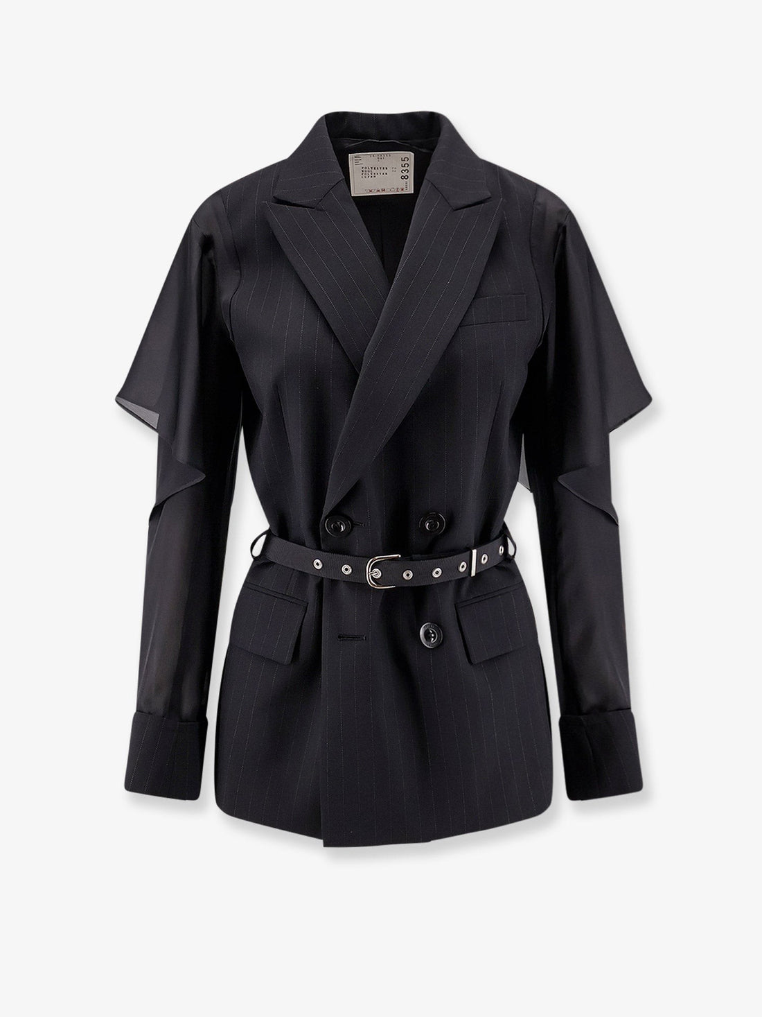 SACAI Chalk Stripe Blazer