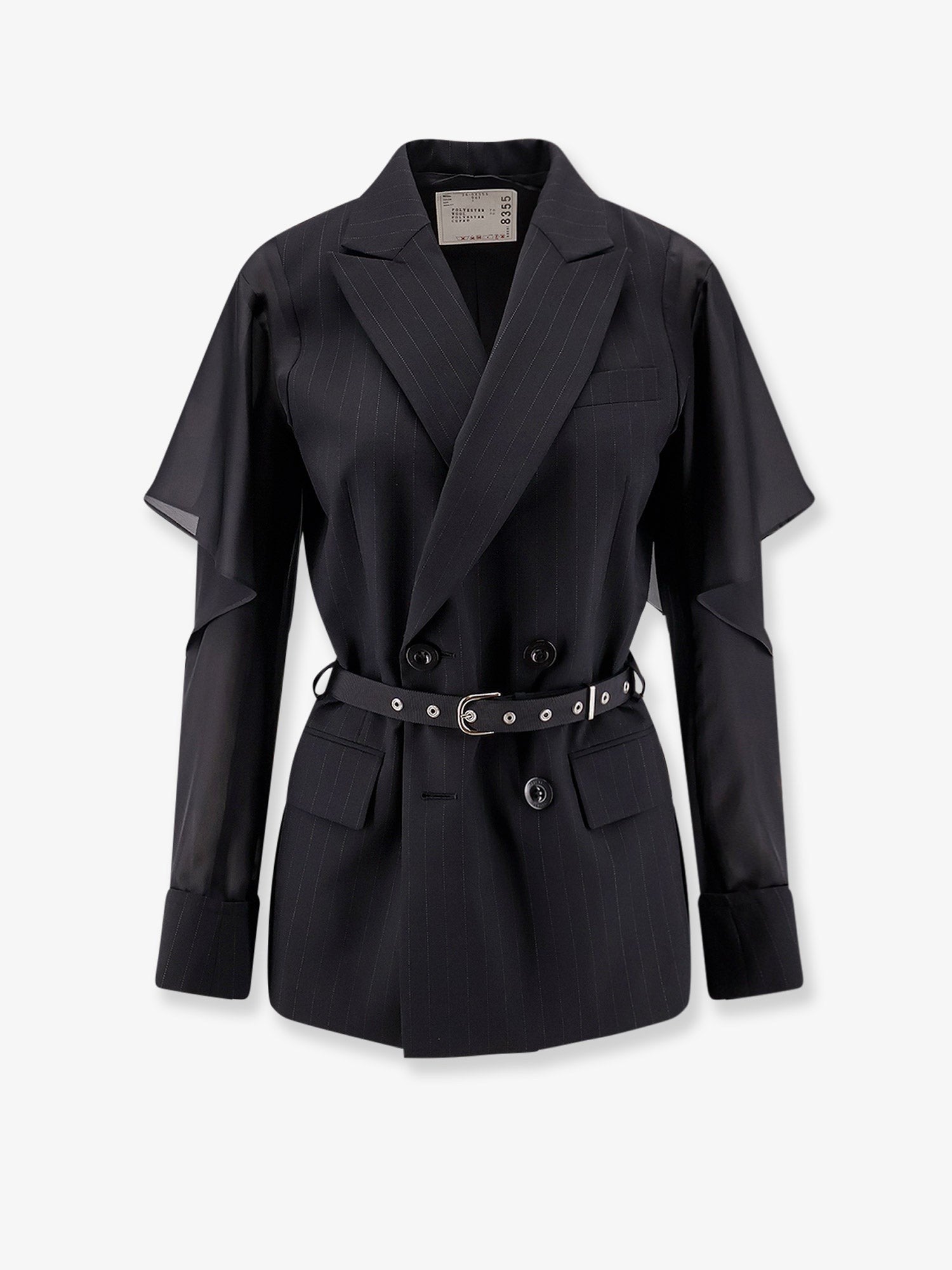 SACAI Chalk Stripe Blazer