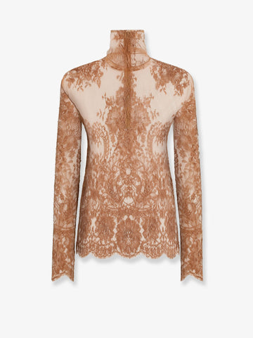 Dolce & Gabbana Chantilly lace shirt