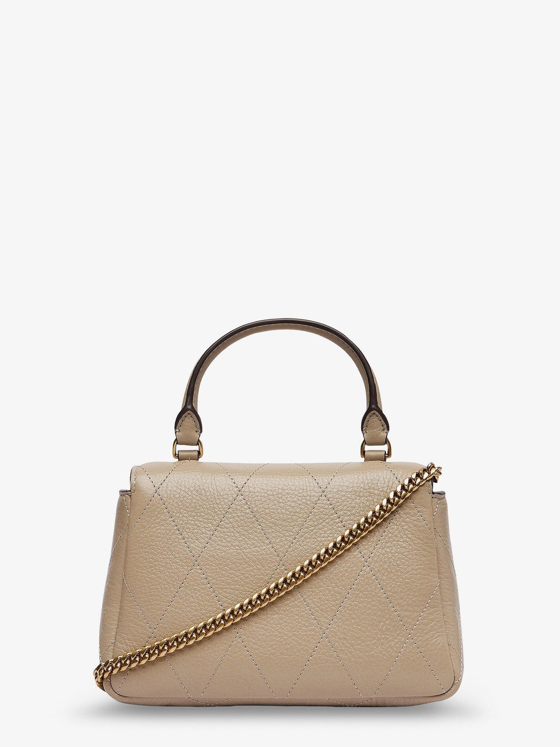 Tory Burch - Charlie Quilted Top Handle Chain Wallet crossbodybag SoftCement UNI