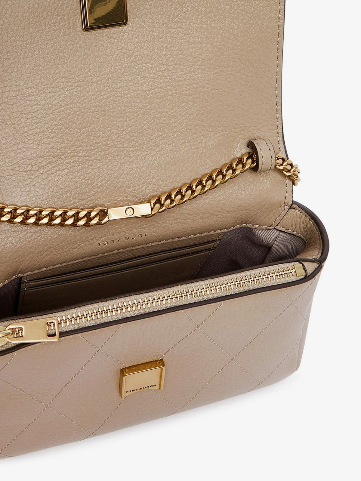 Tory Burch - Charlie Quilted Top Handle Chain Wallet crossbodybag