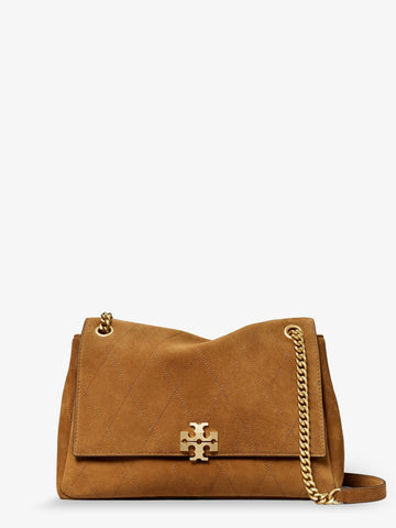 Tory Burch - Charlie suede shoulder bag CARAMEL UNI
