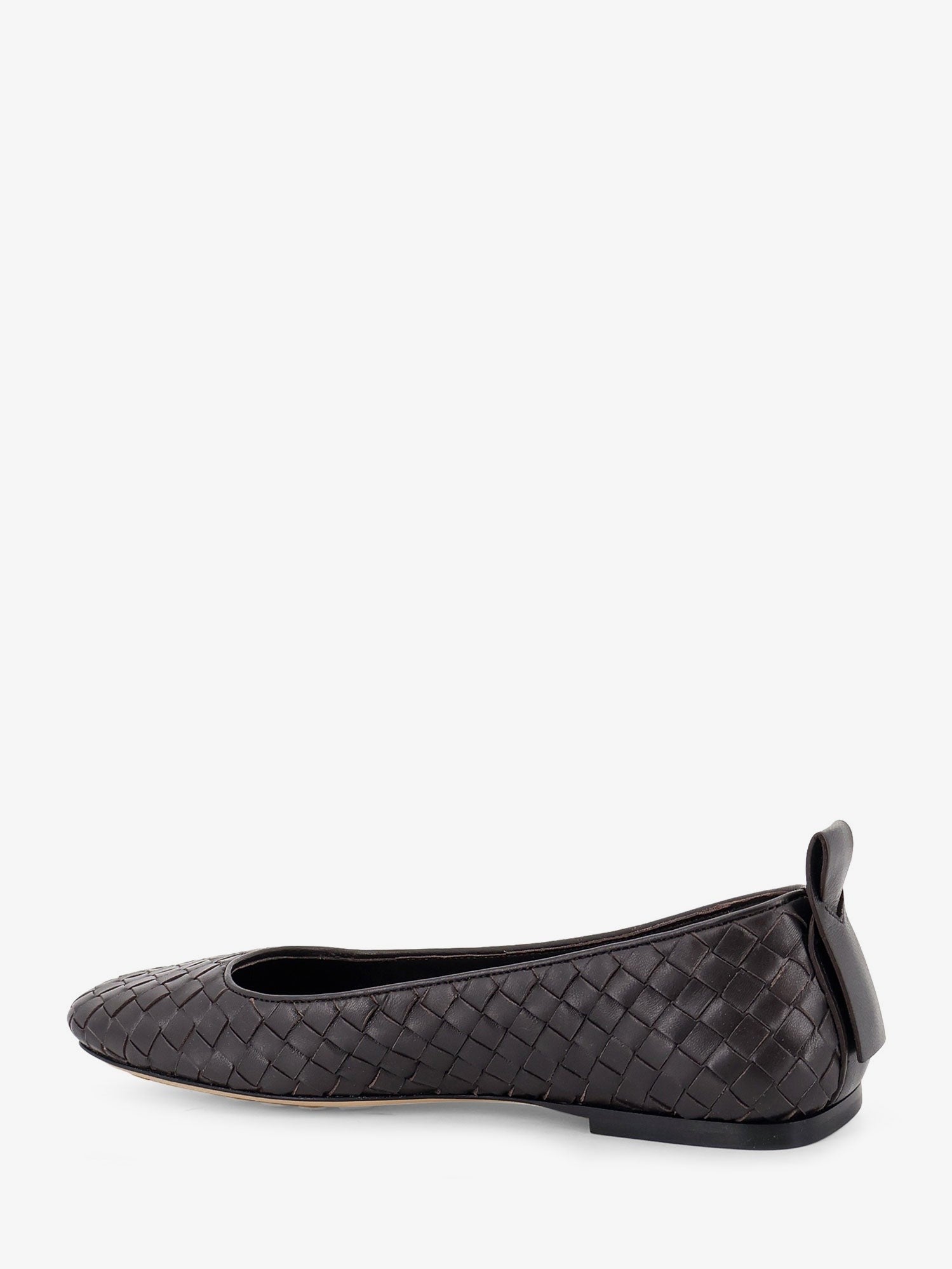 Bottega Veneta - Charlotte leather ballerinas with Intrecciato motif