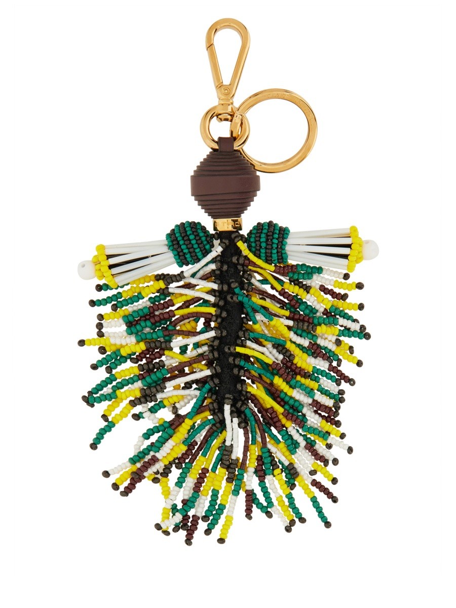 CHARM WITH LITTLE MAN AND BANGS