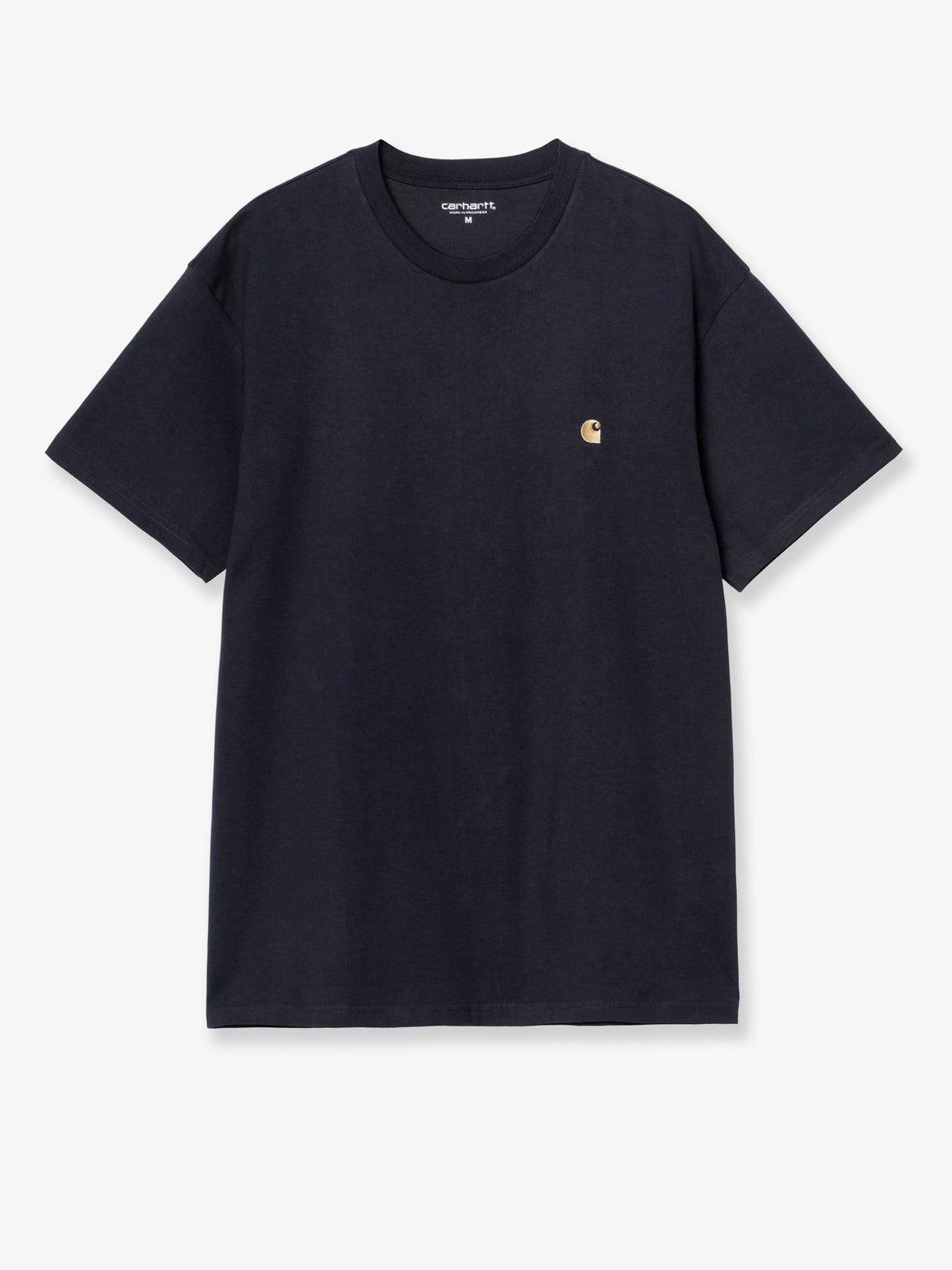 Carhartt WIP - Chase cotton t-shirt Darknavygold