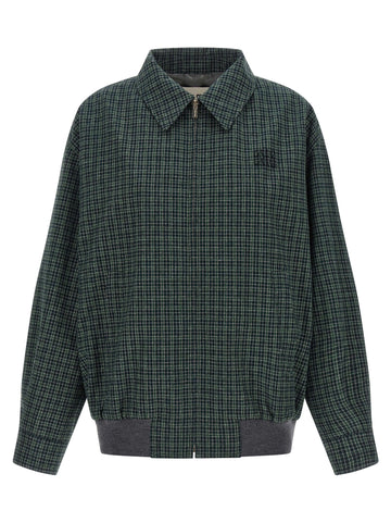 Miu Miu - Check cotton blouson
