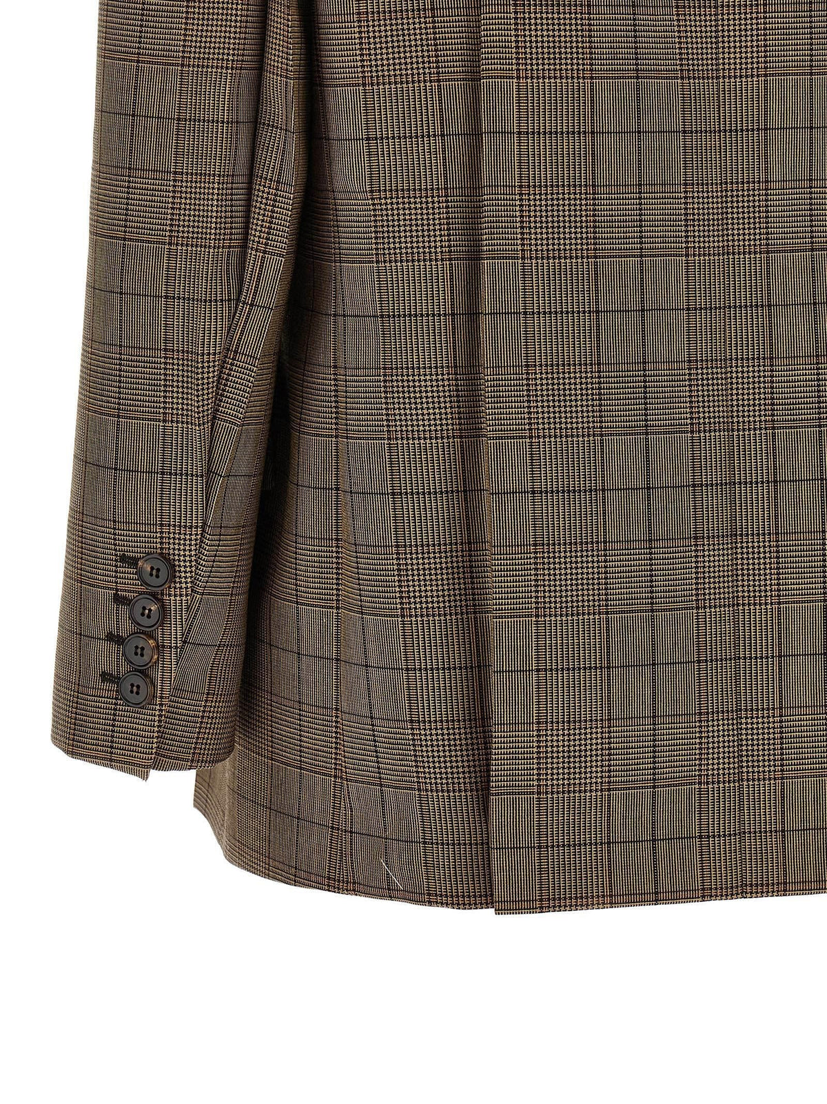 CHLOÉ - Check double-breasted blazer