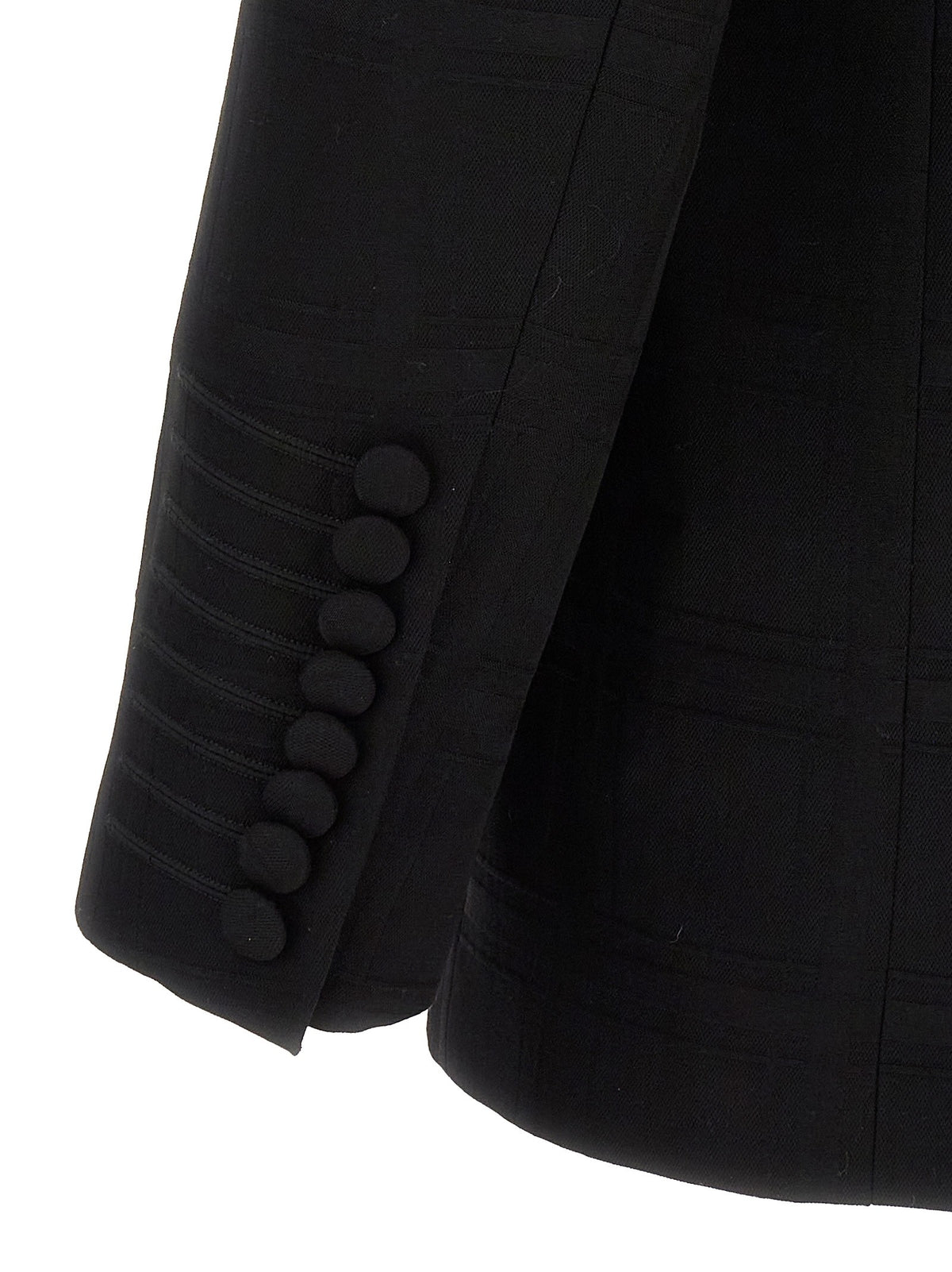 Etro - Check double-breasted blazer