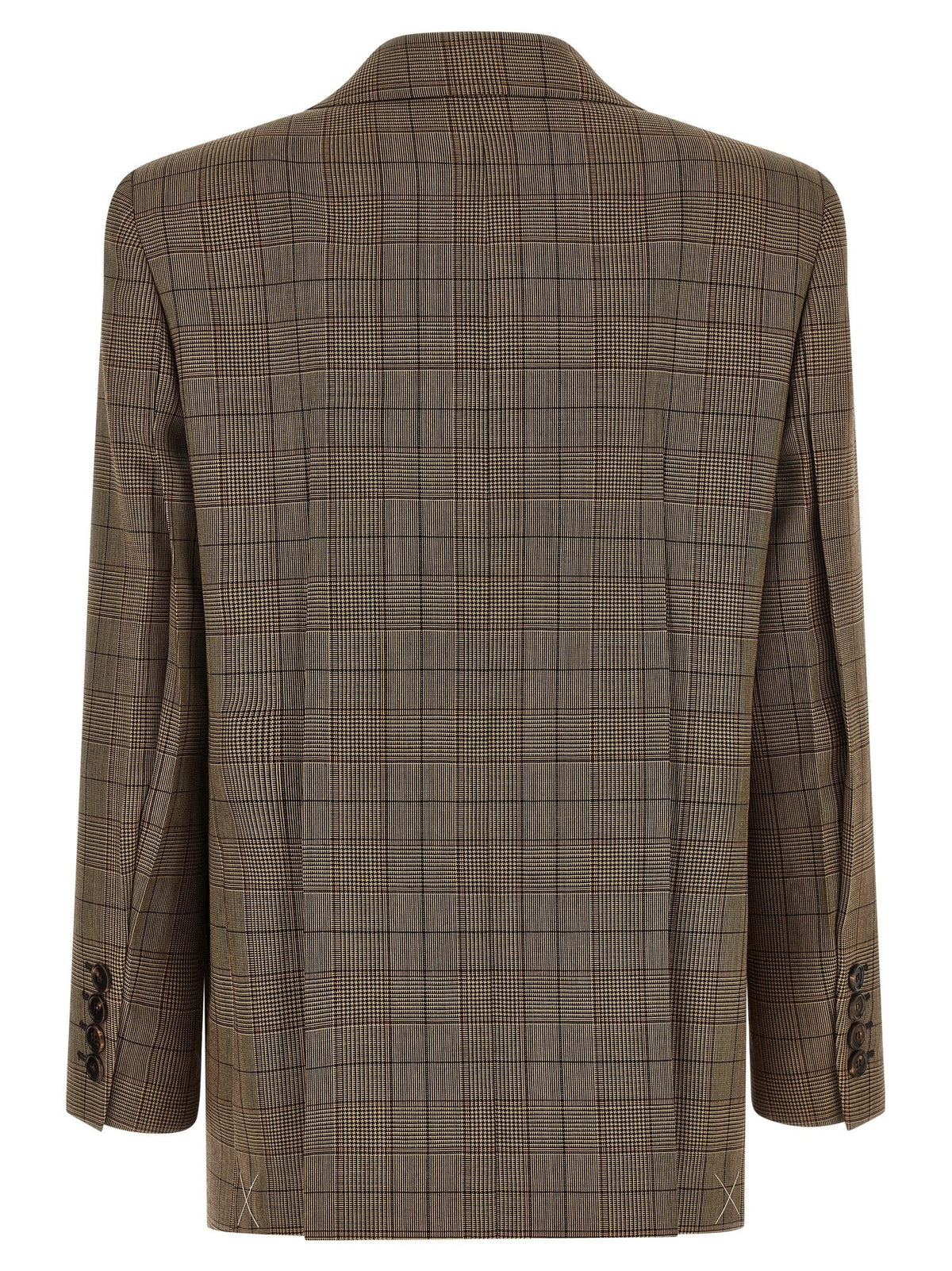 CHLOÉ - Check double-breasted blazer