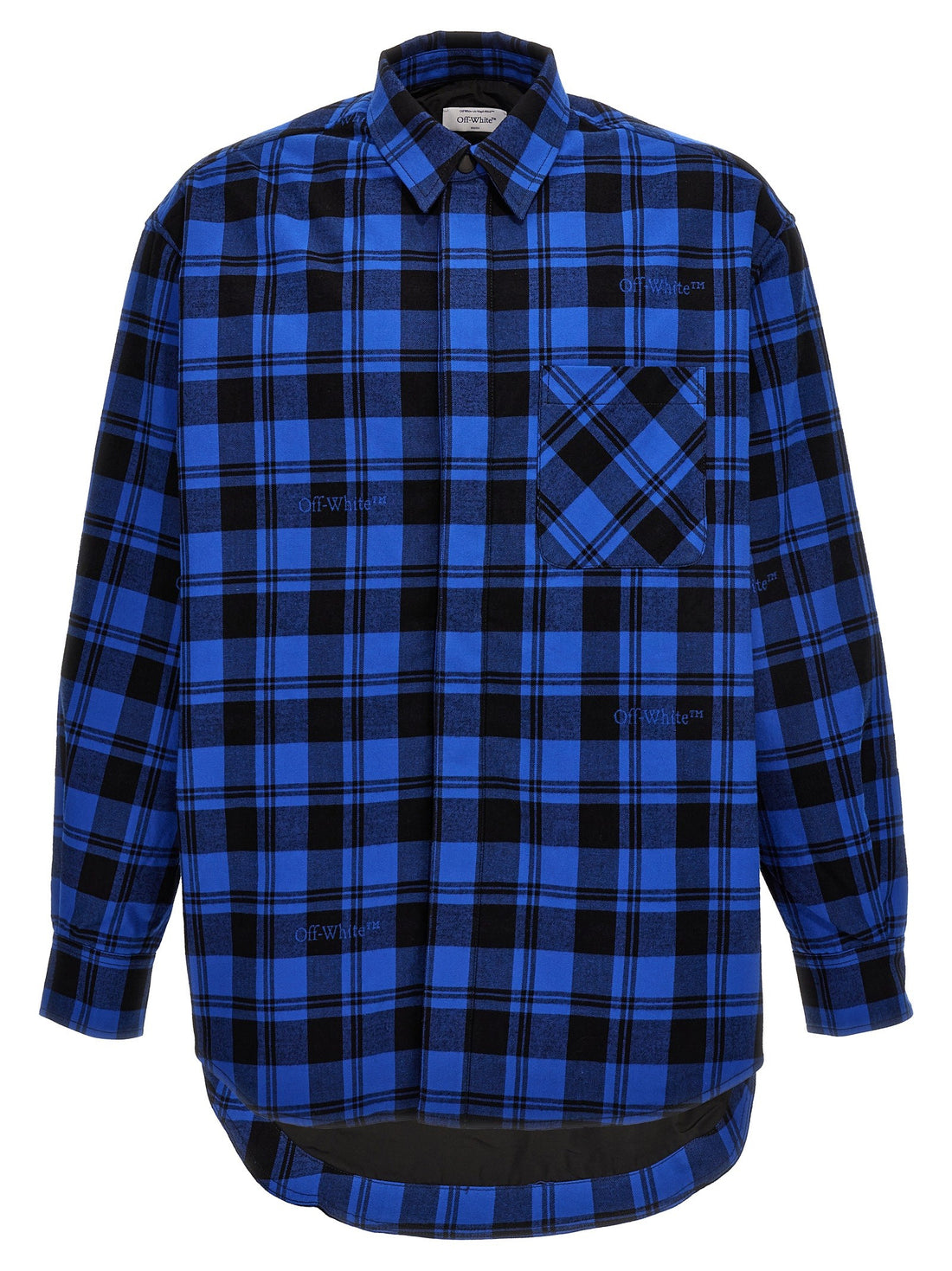 Off White - 'Check Flannel' overshirt check-flannel-overshirt