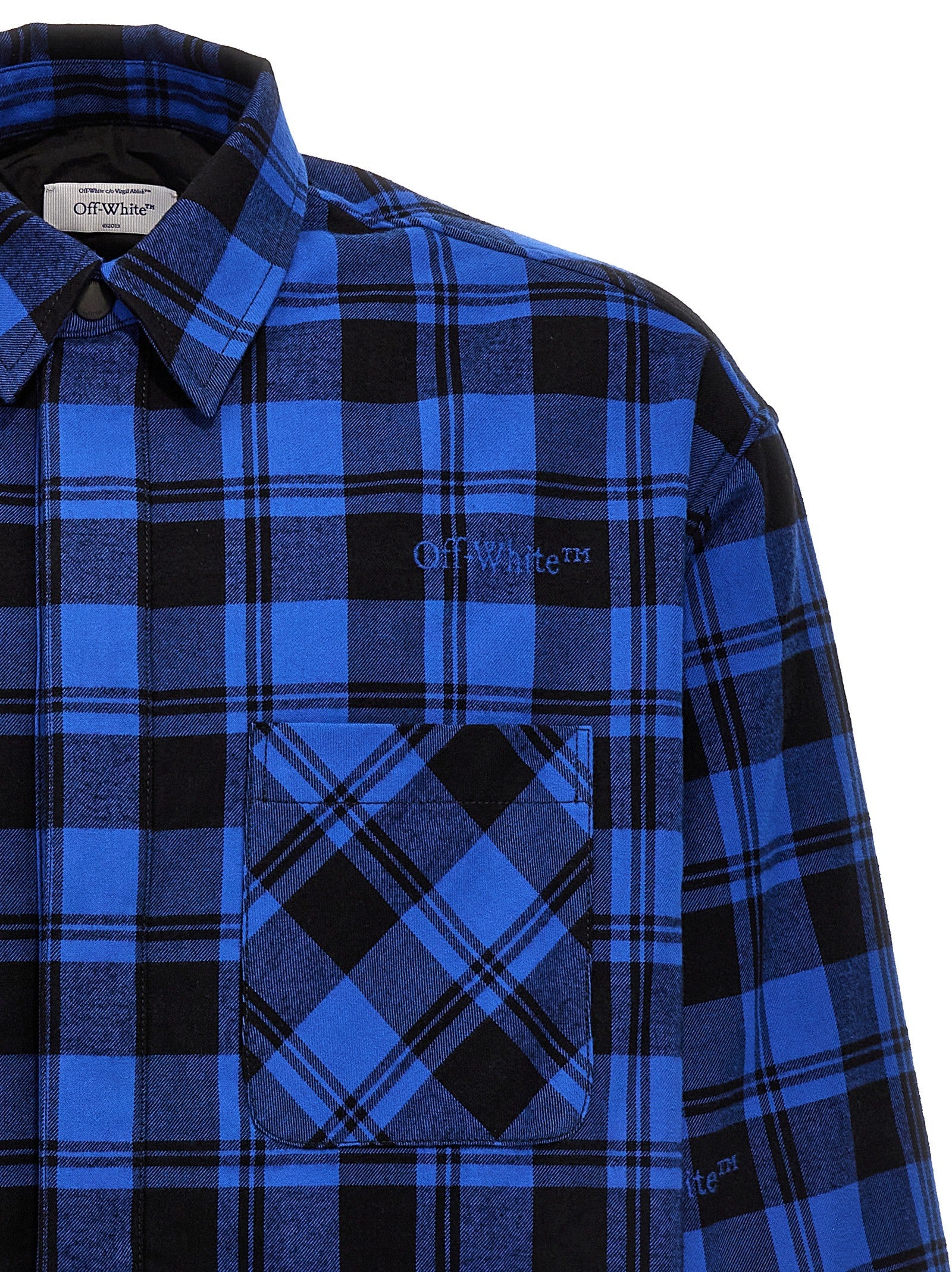 Off White - 'Check Flannel' overshirt