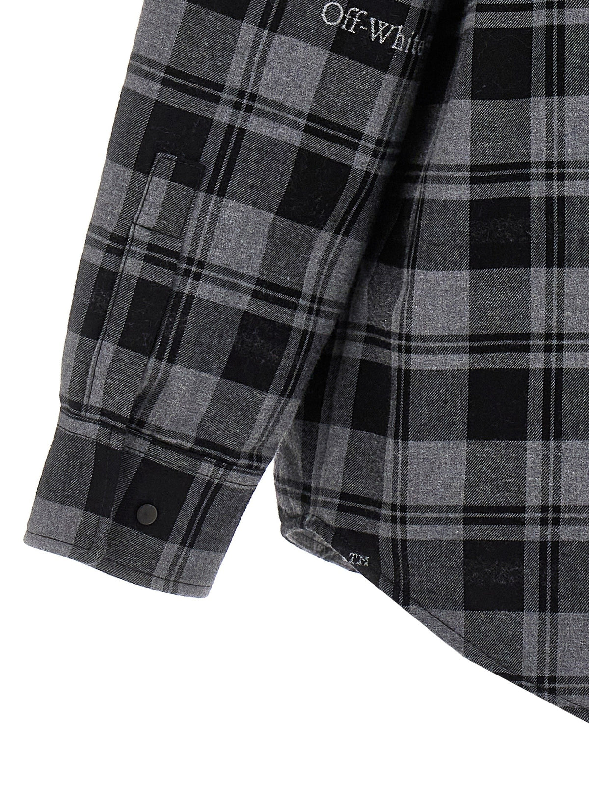 Off White - 'Check Flannel Padded' jacket
