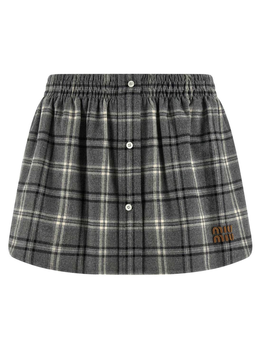 Miu Miu - Check flannel skirt check-flannel-skirt_aca327db-3ca6-4dde-8e35-b0d394869660