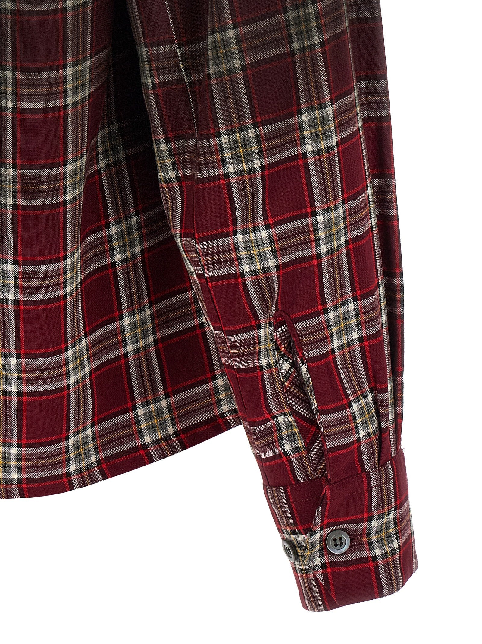 Maison Margiela - Check shirt with gradient effect check-shirt-with-gradient-effect_5dd2842d-bf94-40bc-b418-86867dae550a