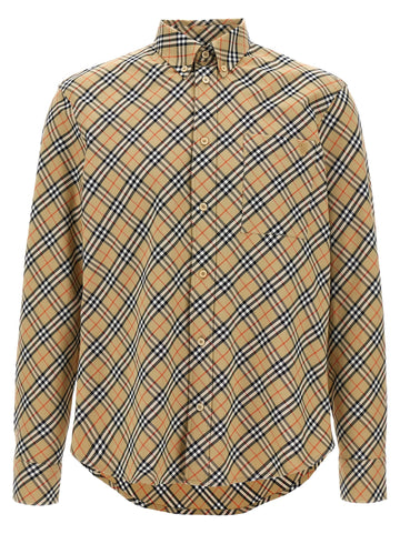 Burberry - Check shirt