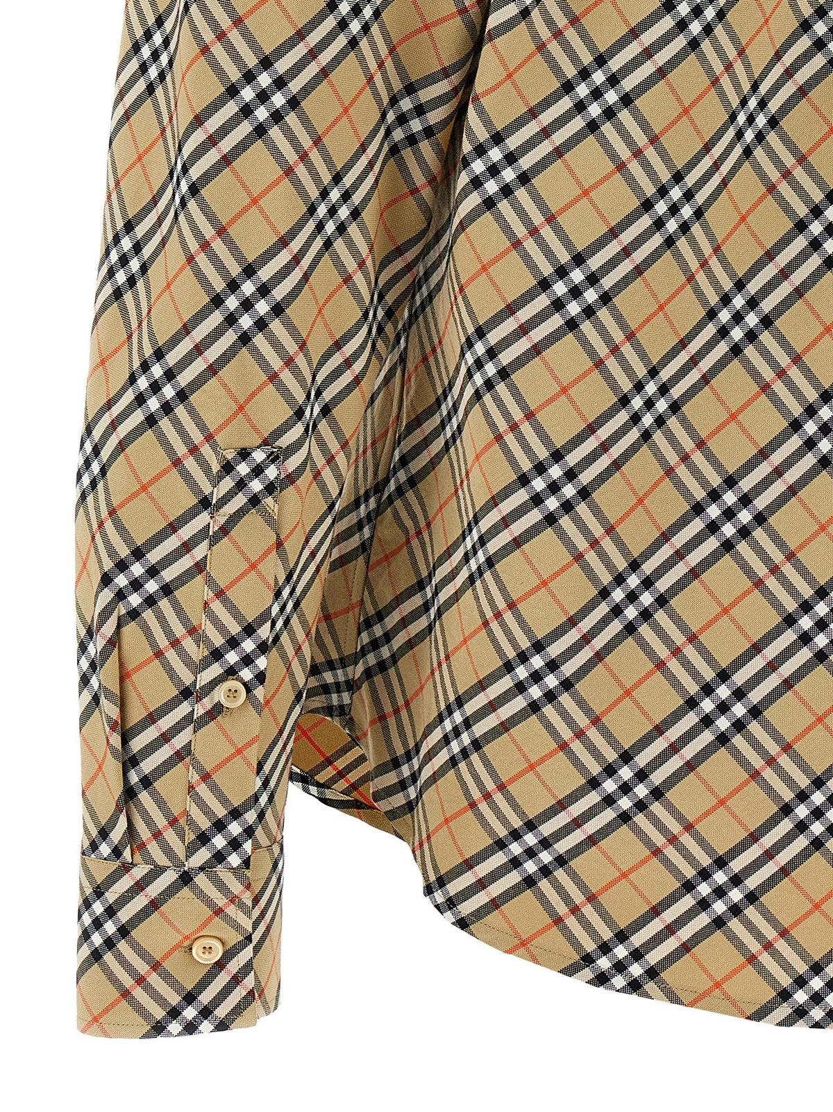 Burberry - Check shirt