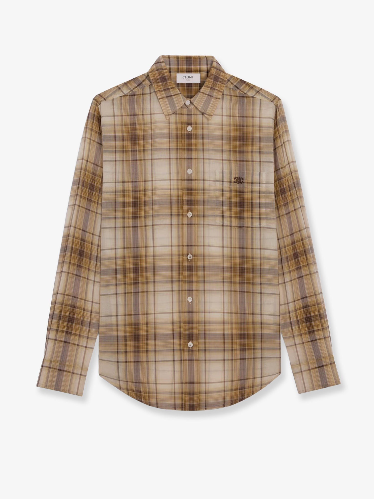 Checked cotton shirt