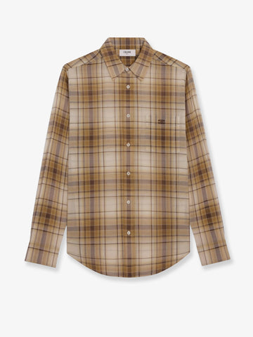 Checked cotton shirt